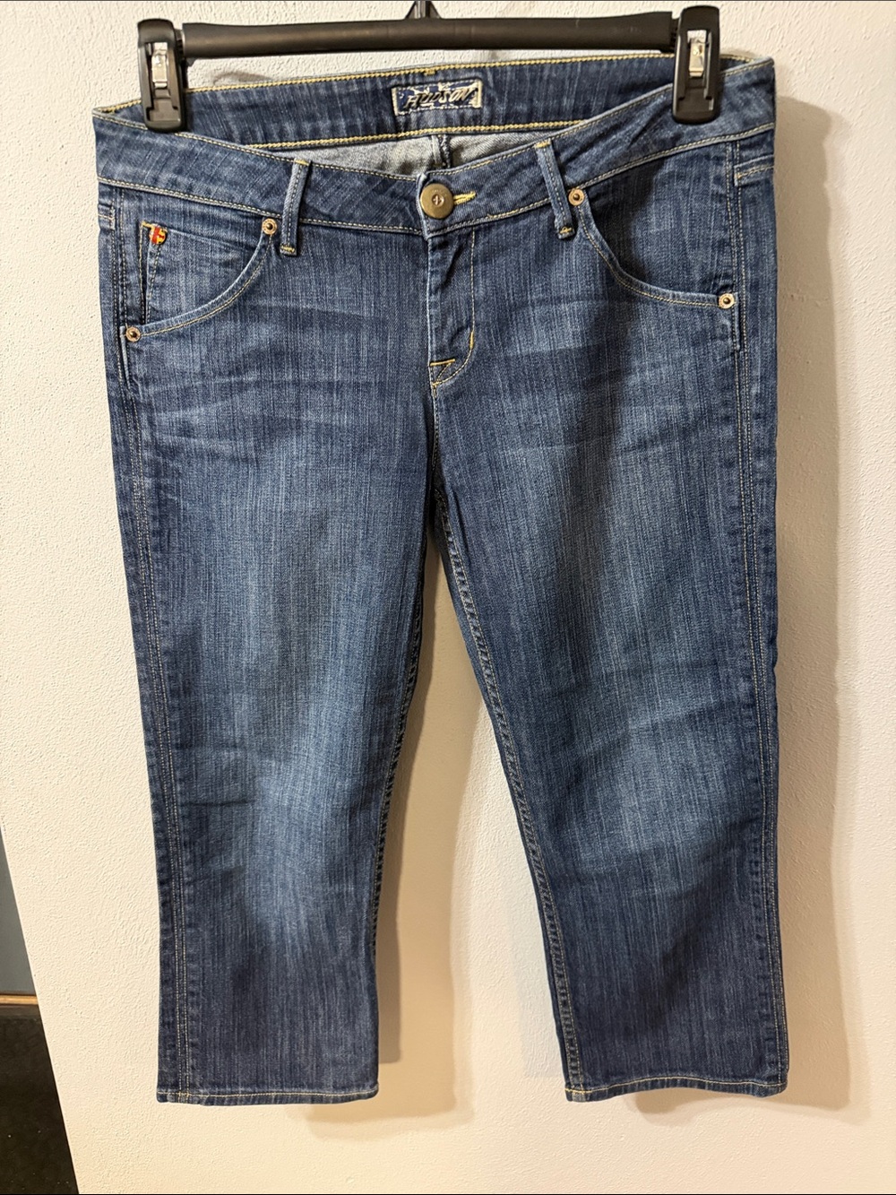 Hudson Jeans Women's Cropped Denim - Blue Wash